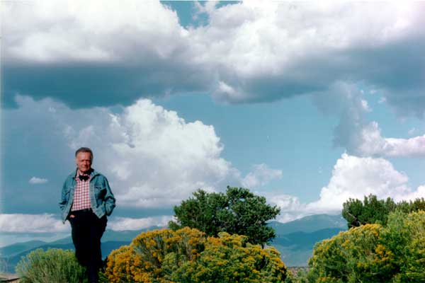 Eric Sloane in Santa Fe, c. 1983